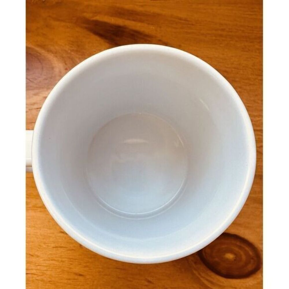 Starbucks‎ Coffee Co.  1999 Large Green Logo Large White Coffee Cup Mug 15oz - Picture 5 of 10